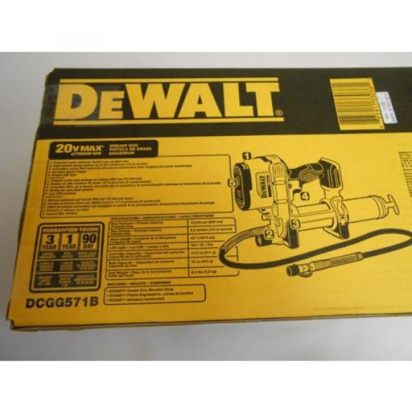 DeWalt DCGG571B 20V MAX Lithium Ion Grease Gun (Bare Tool) #4 image