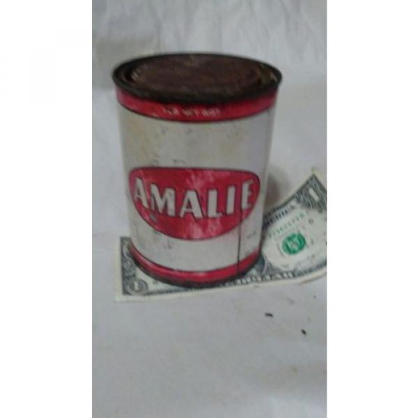 AMALIE. Motor Oil Co GREASE TIN CAN #1 image