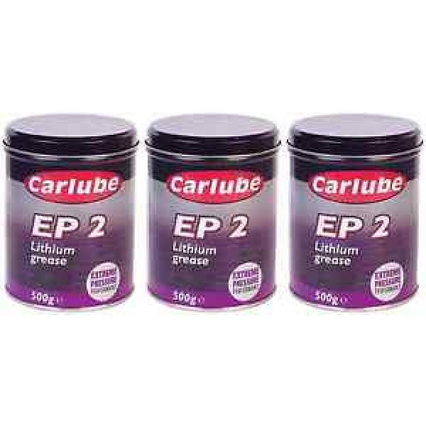 3 x Carlube EP2 Lithium Grease 500g - XGE500 - £5.99 per can #1 image