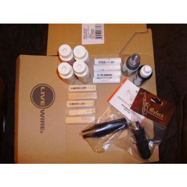 BUNDLE,OXFORD/ALTO SAX,MOUTHPIECES,REEDS,POLISH,CORK GREASE,OIL,MIST,ETC... #2 image