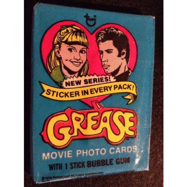 1978 TOPPS GREASE UNOPENED WAX PACKS (2) #1 image