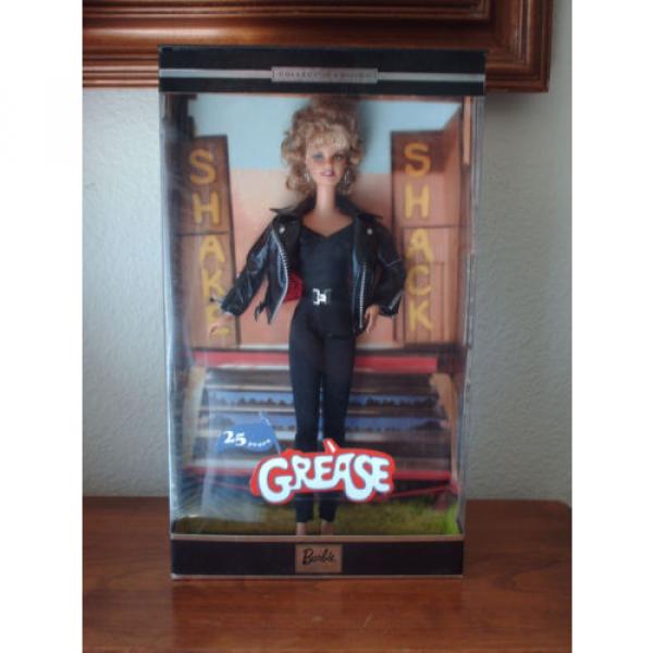 GREASE COLLECTOR--SEXY SANDY IN BLACK LEATHER--25TH ANNIVERSARY--NEW IN BOX #2 image