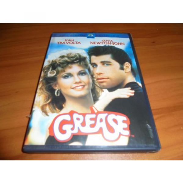 Grease (DVD, 2002, Full Frame) John Travolta, Olivia Newton-John Used #1 image