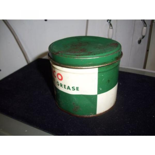 Vintage- Original 1950&#039;s Texaco Water Pump Grease Can - Half Full of Contents #2 image