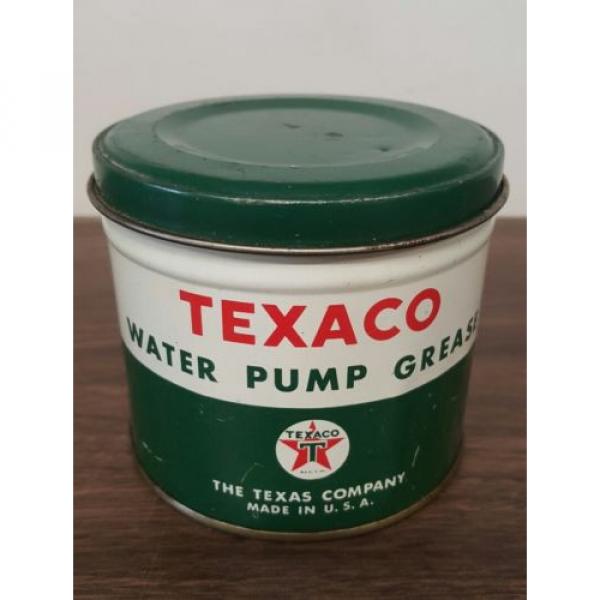 Vintage Texaco water pump grease can 1 lb. #1 image