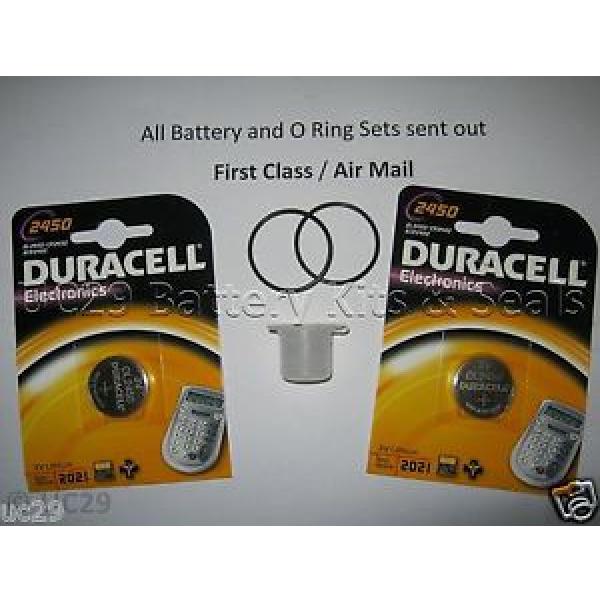 2 Duracell battery &amp; O-ring Kit, Suunto Vyper, Vytec, Gekko,Zoop &amp; HelO2 +grease #1 image