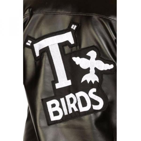 Boys Grease T Birds 50s Jacket Glasses Comb Fancy Dress Costume age 7-9 10-12 #2 image