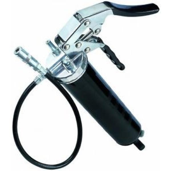 Black Heavy Duty Deluxe Pistol Grease Gun with 18 Flex Hose #1 image