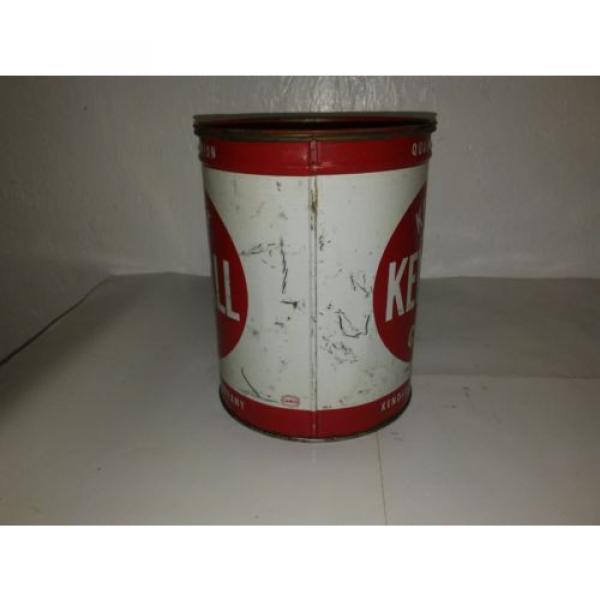 vintage kendall 5 lb grease can #4 image