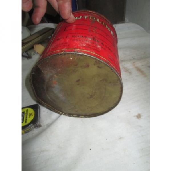 Vintage AUTOLINE Grease PART CAN OPENED #4 image