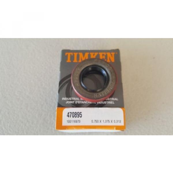 470895 NATIONAL TIMKEN MOGUL 7513 CR  OIL GREASE SEAL .750 X 1.375 X .312 IN. #2 image