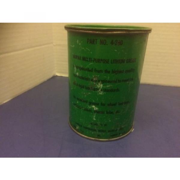 Vintage Mopar Lithuim Grease One Pound Can #5 image