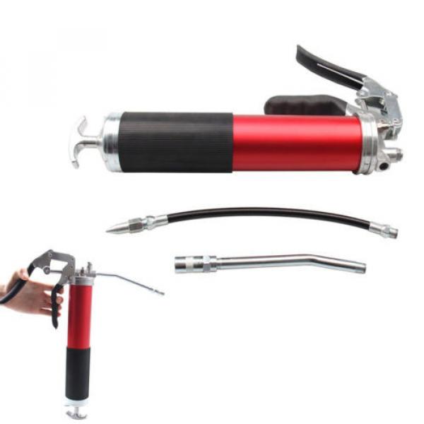 4,500 PSI Heavy Duty Anodized Pistol Grip Grease Gun Flexible Cordless New #1 image