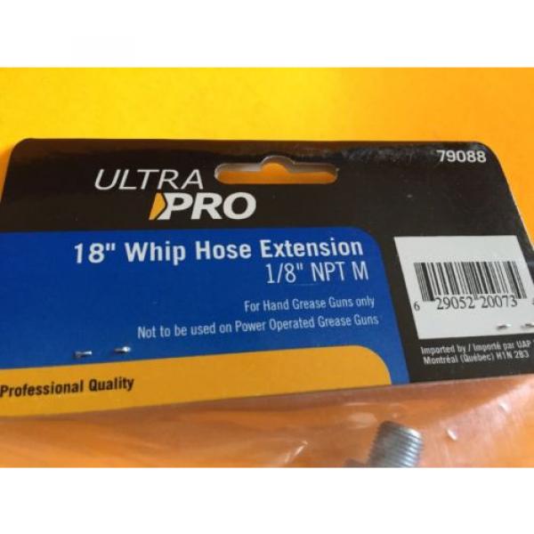 ULTRA PRO Grease Gun Whip Hose Extension, 1/8&#034; NPT M Male (#79088) #3 image