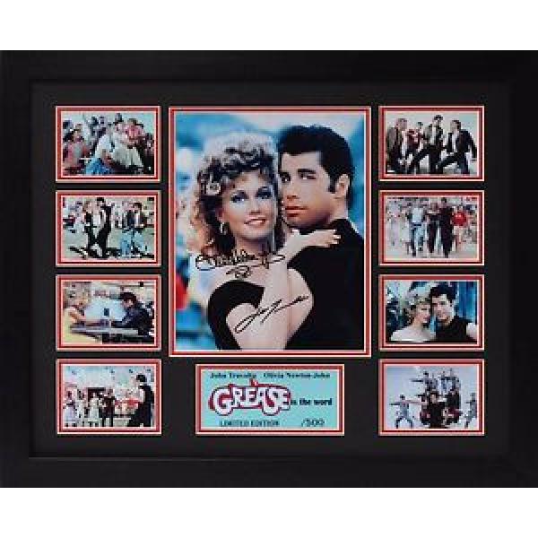 Grease Limited Edition Framed Signed Memorabilia #1 image