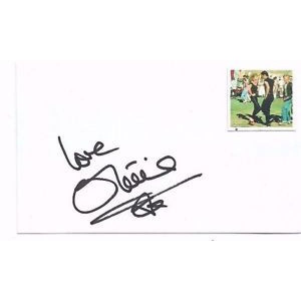 Olivia Newton John Signed 3 x 5 Index Card &#034;Grease&#034; #1 image