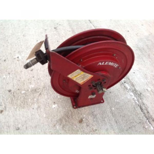 Alemite Heavy Duty Hose Reel Oil Grease Air Water With Oil Hose 7335-B - I007 #4 image