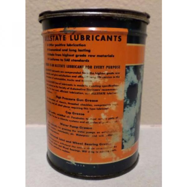 Vintage 1950s 1960s AllState Oil Can Premium Lubricant Sears Bearing Grease #3 image