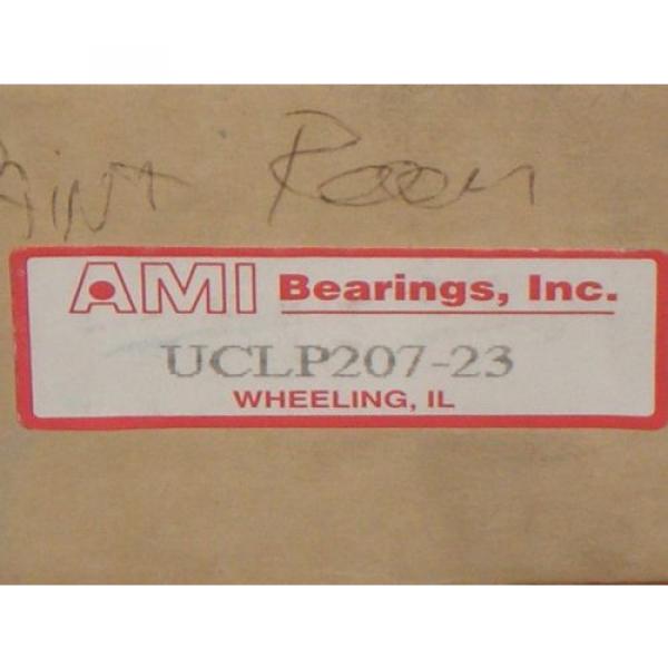 AMI UCLP207-23 Pillow Block Bearing UC207-23 LP207 ASAHI with Grease Fitting #2 image