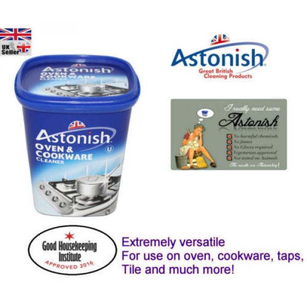 Astonish Oven and Cookware Pans Sink Tiles Cleaner Paste Removes Grease 500g #1 image