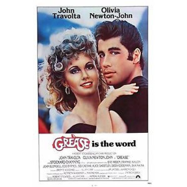 GREASE MOVIE POSTER ORIGINAL 1978 JOHN TRAVOLTA Various Sizes (M1192) #1 image