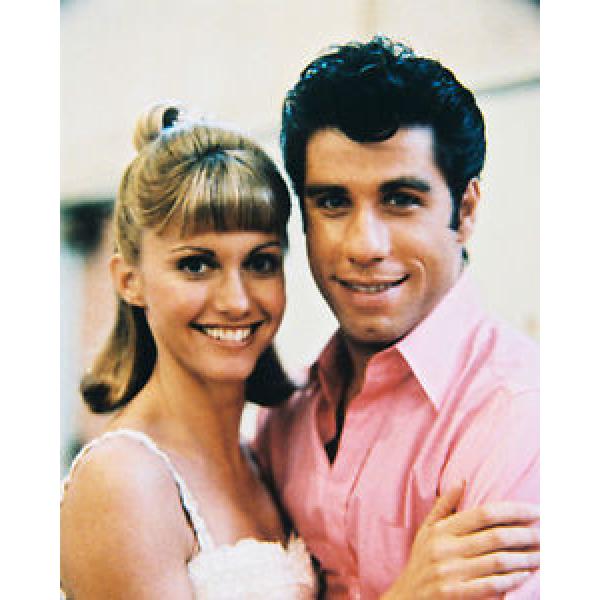 Grease Olivia Newton- John Travolta 8X10 Photo #1 image