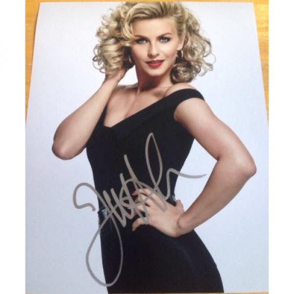 Julianne Hough Signed 8x10 Photo Grease Live Sandy Dwts Dancer COA #1 image