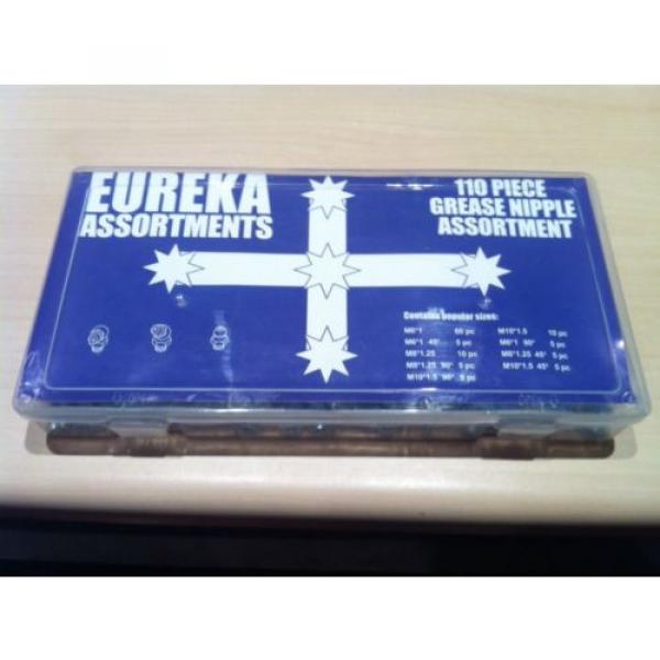 Eureka 110 Pce Metric Grease Nipple Assortment Kit #1 image