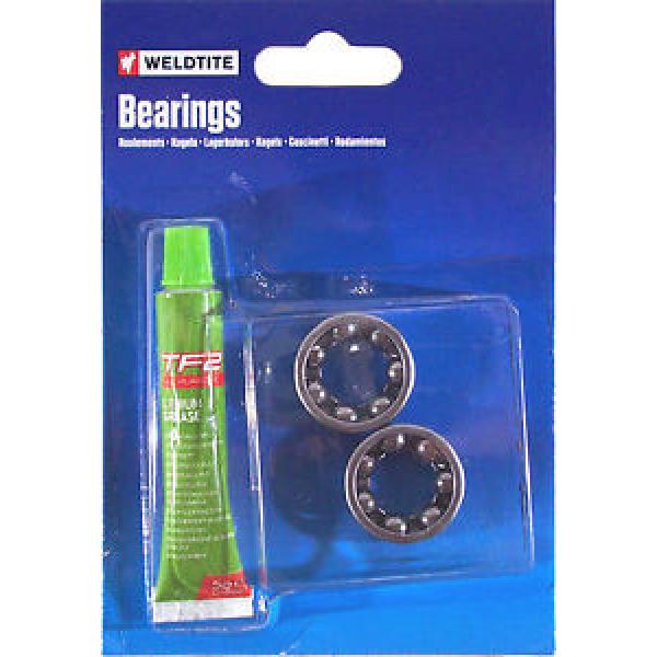 WELDTITE BIKE BALL BEARING 1/4&#034; LITHIUM GREASE HUB WHEEL REAR LUBRICANT BEARINGS #1 image