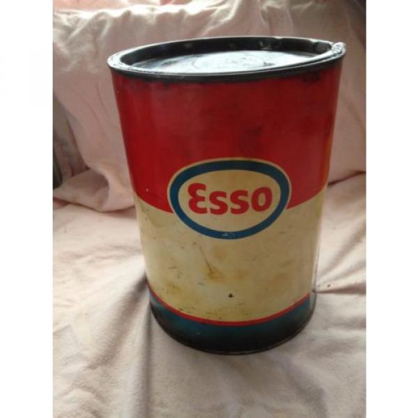 vintage esso and shell grease tins...man cave/collectable #3 image