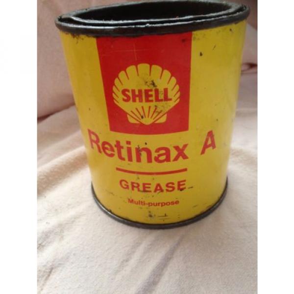 vintage esso and shell grease tins...man cave/collectable #4 image