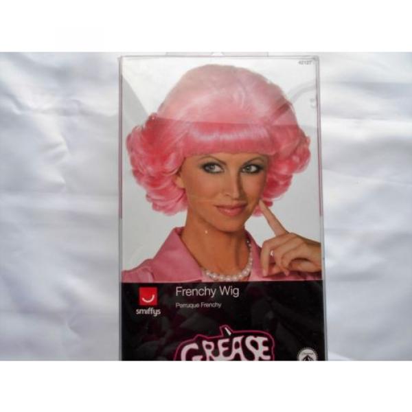 SMIFFYS PINK WIG - FRENCHY WIG (GREASE) #1 image