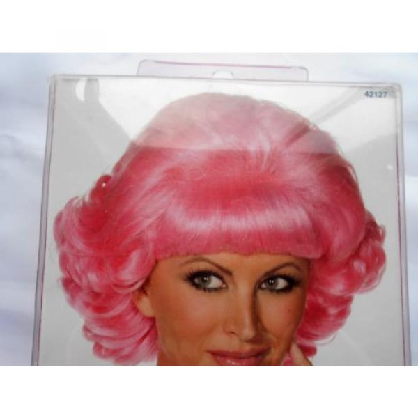 SMIFFYS PINK WIG - FRENCHY WIG (GREASE) #2 image