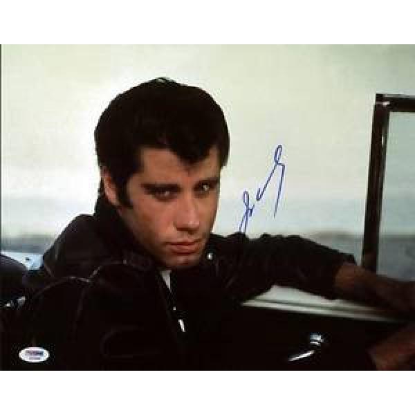 John Travolta Grease Signed Authentic 11X14 Photo Autographed PSA/DNA #S33496 #1 image