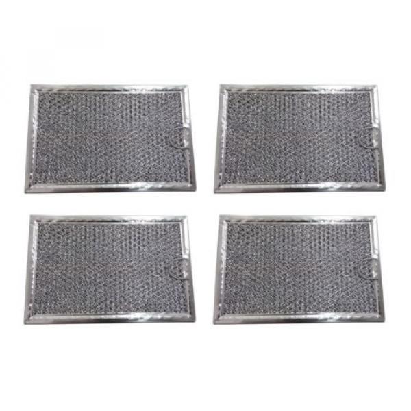 4 Pack Aluminum Mesh Microwave Grease Filter for Frigidaire 5304464105- #1 image