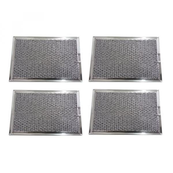 4 Pack Aluminum Mesh Microwave Grease Filter for Frigidaire 5304464105- #2 image