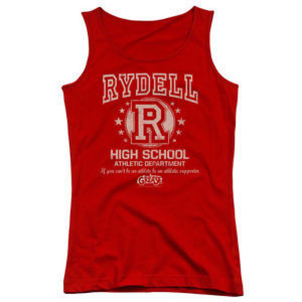 Grease Rydell High Juniors Tank Top Shirt RED #1 image