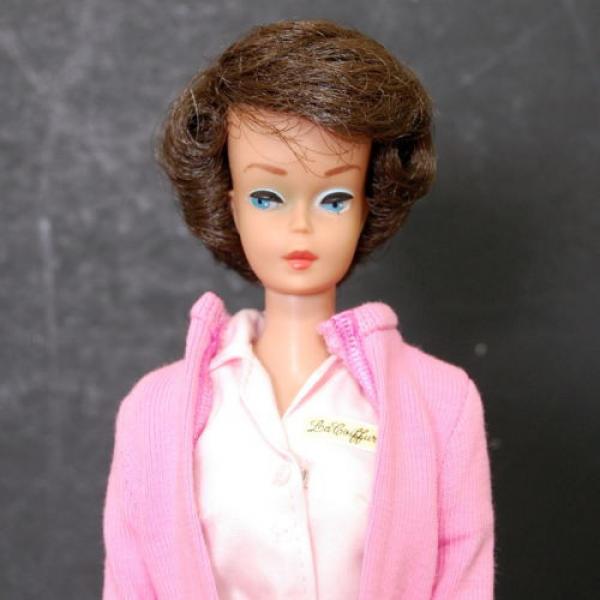 Vintage Barbie Brunette Bubblecut Doll Grease Rizzo Outfit Mattel VGC Frenchy #3 image