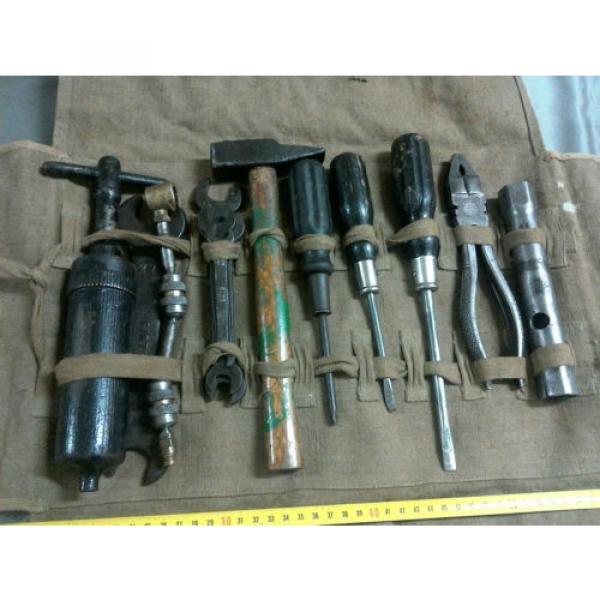 Fiat Campagnola tool kit bag roll screwdriver wrench grease gun 1100 A B E AR51? #2 image