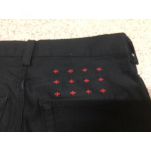 KSUBI : Super Skinny Zip Grease : Women&#039;s Designer Black Stretch Jeans : W27 L32 #2 image