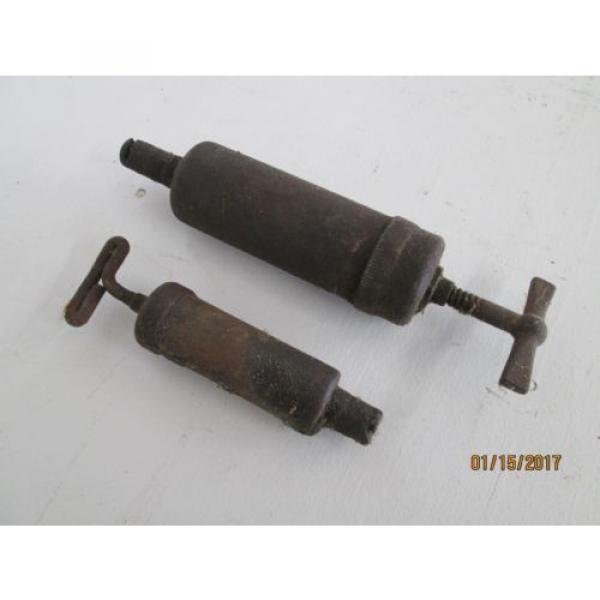 TWO SMALL VINTAGE GREASE GUNS #2 image