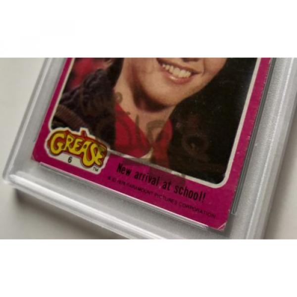1978 Topps Grease Olivia Newton John Sandy Olson #6 Signed Auto Card PSA/DNA #2 image