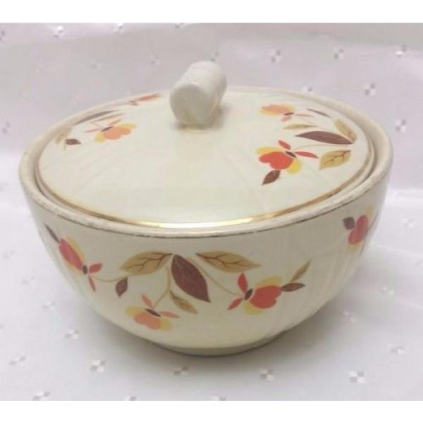 VINTAGE HALL JEWEL TEA AUTUMN LEAF GREASE DRIP BOWL #1 image