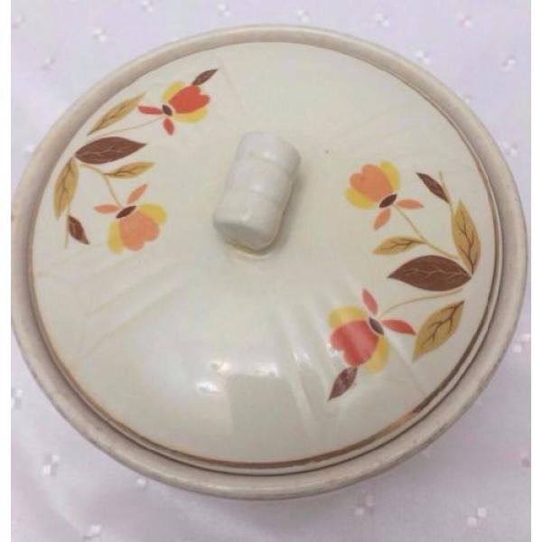 VINTAGE HALL JEWEL TEA AUTUMN LEAF GREASE DRIP BOWL #2 image