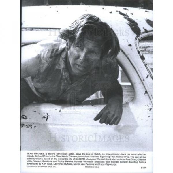 1979 Press Photo Beau Bridges in &#034;Greased Lightning&#034; #1 image