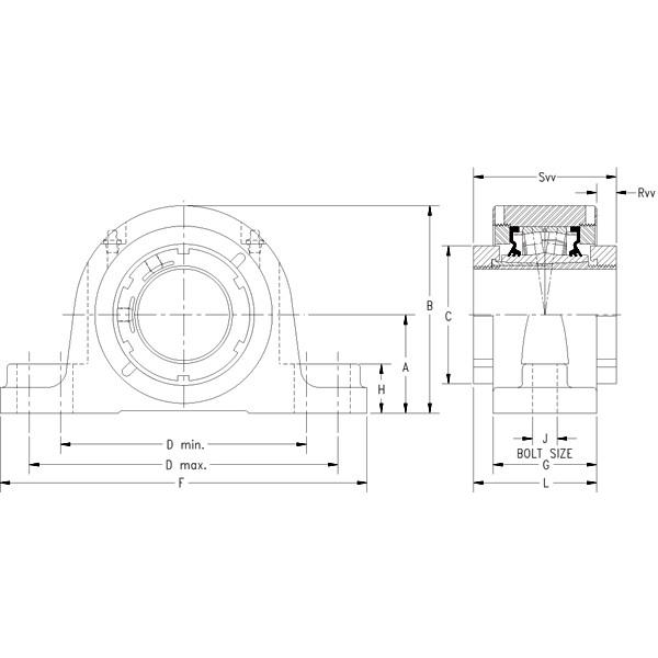 Timken QVVP22V400S #3 image